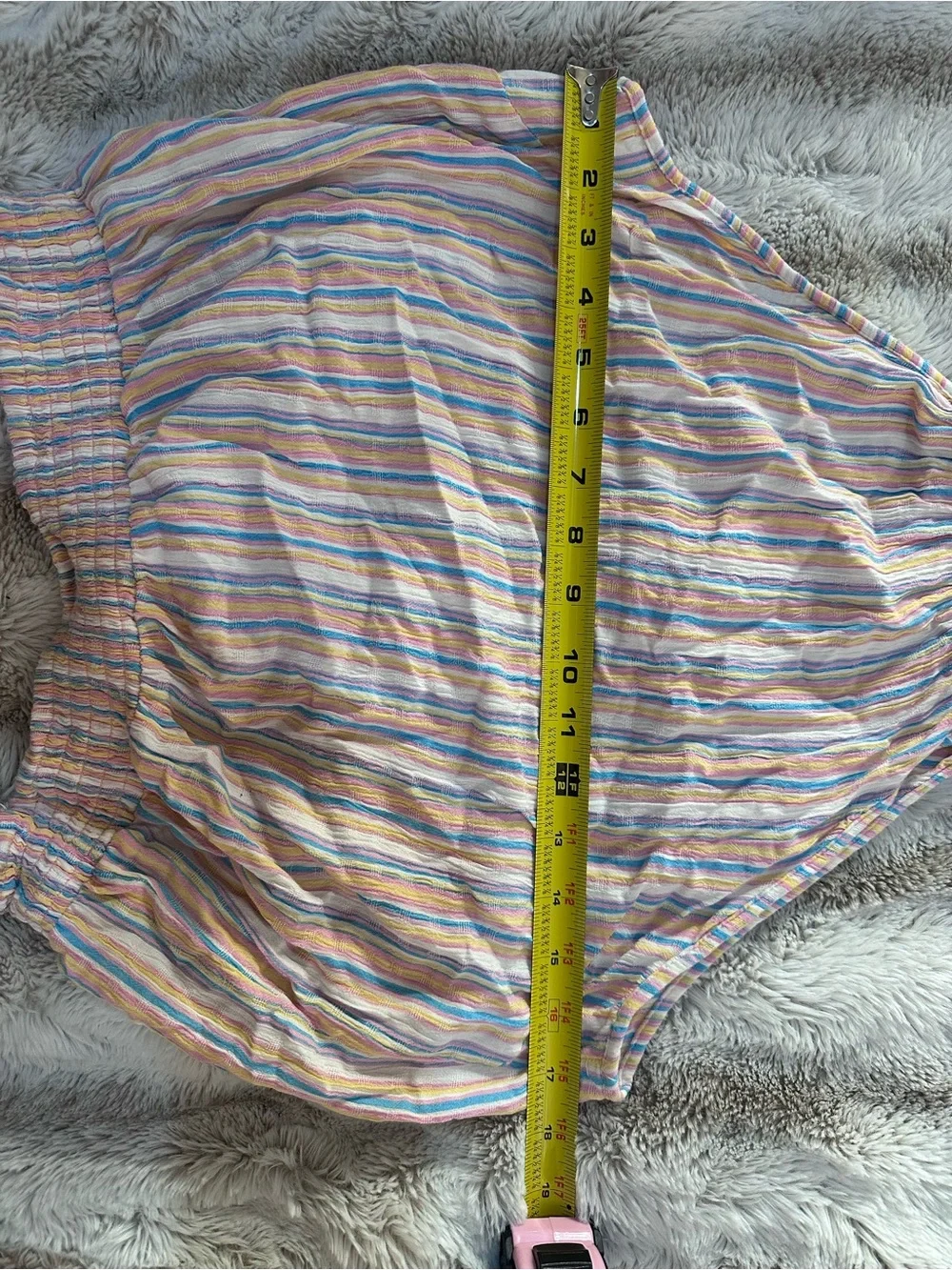 Angie Pastel Multistripe Halter Tank Top